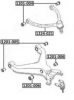 KIA 0K0113420 Track Control Arm
